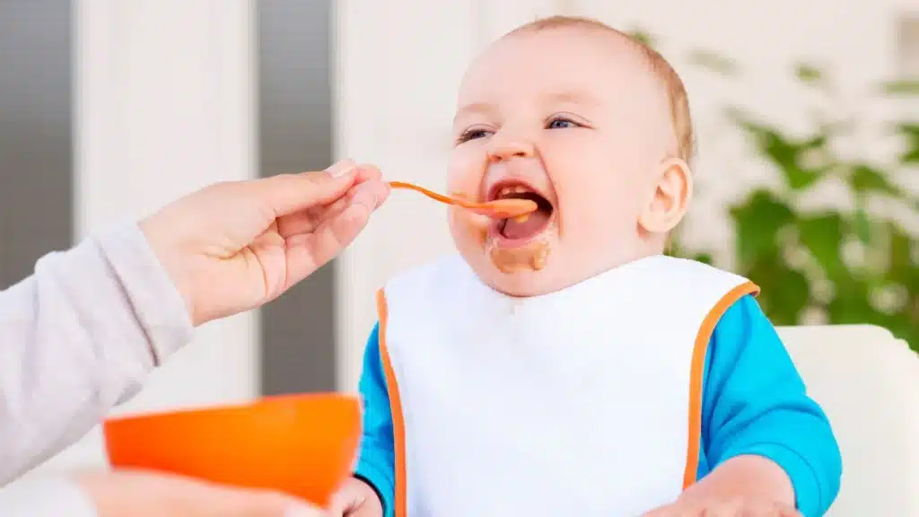 Baby starting Solids